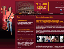 Tablet Screenshot of museodellecere.com